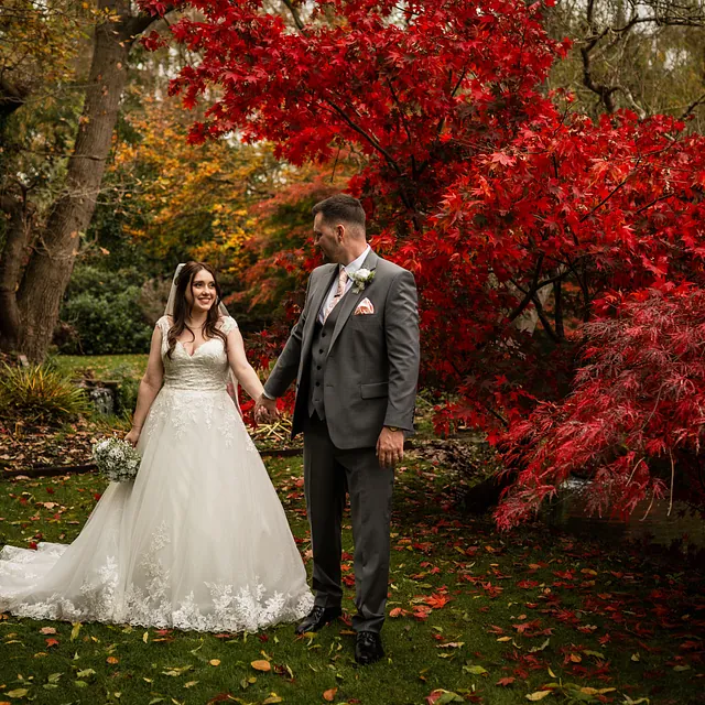 Ivory bridal gown